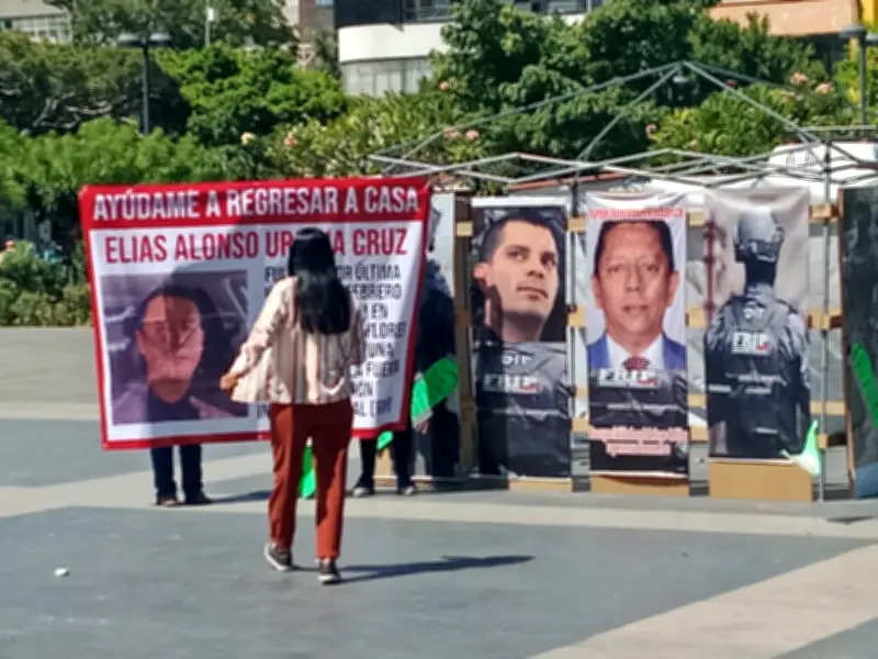 Familiares exigen aparición con vida de exagente de la Fiscalía de Chiapas