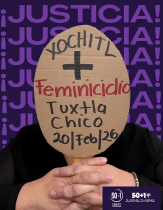 Feminicidio en Chiapas: Asesinan a mujer frente a sus hijos en Tuxtla Chico