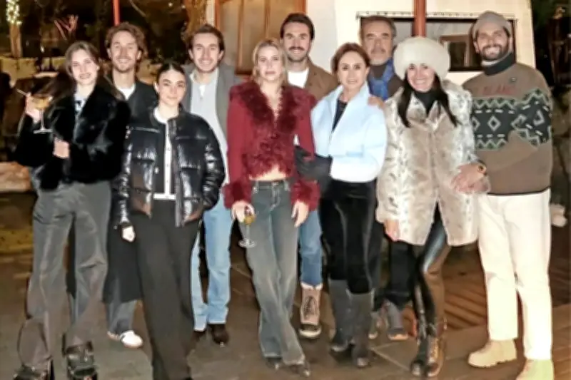 Fernando Zurita celebra su cumpleaños en Whistler, Canadá, con familia y amigos