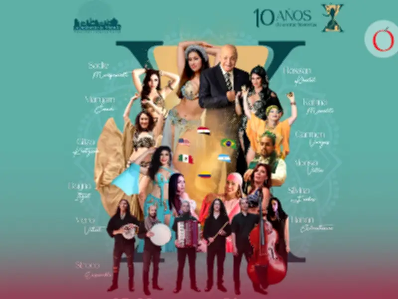 Festival Un Pedacito de Mundo celebra 10 años con lo mejor de la danza oriental en CDMX