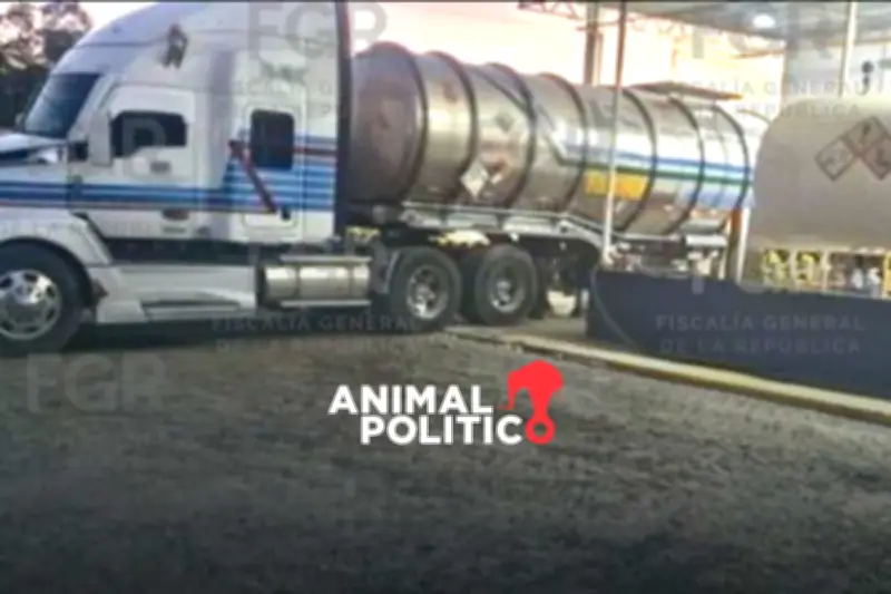 FGR asegura 82 mil litros de hidrocarburo en vehículos en Minatitlán, Veracruz