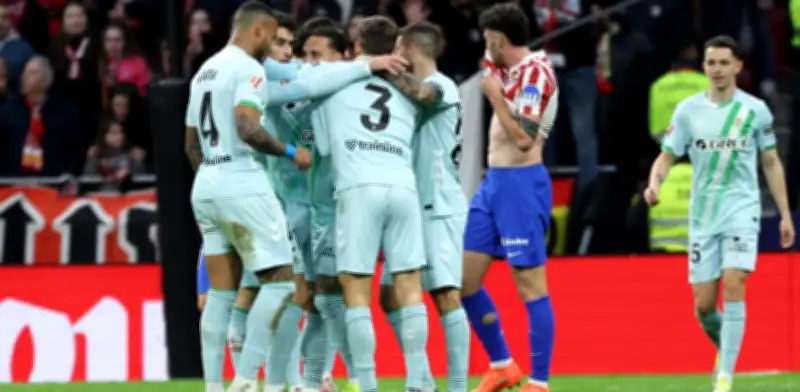 Fidalgo y Betis se vengan del Atlético de Madrid con gol de Antony en LaLiga