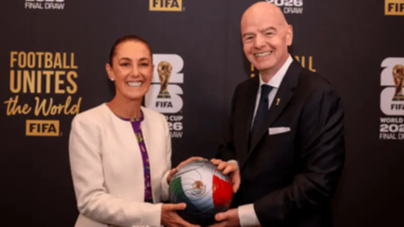 FIFA reafirma confianza en México como sede mundialista tras llamada entre Sheinbaum e Infantino