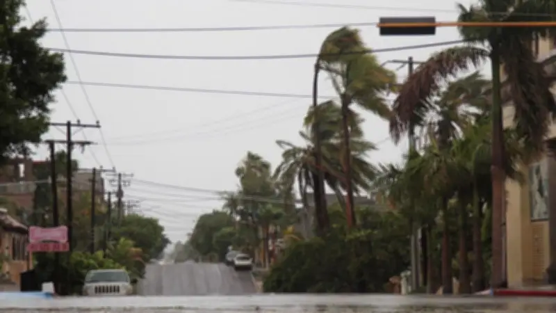 Frente Frío 35 Azota Baja California con Lluvias, Vientos y Clases en Línea