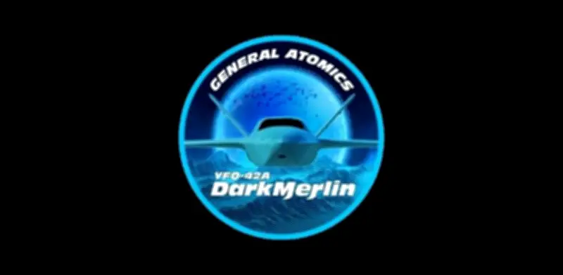 GA-ASI revela el caza no tripulado YFQ-42A Dark Merlin, inspirado en un halcón letal