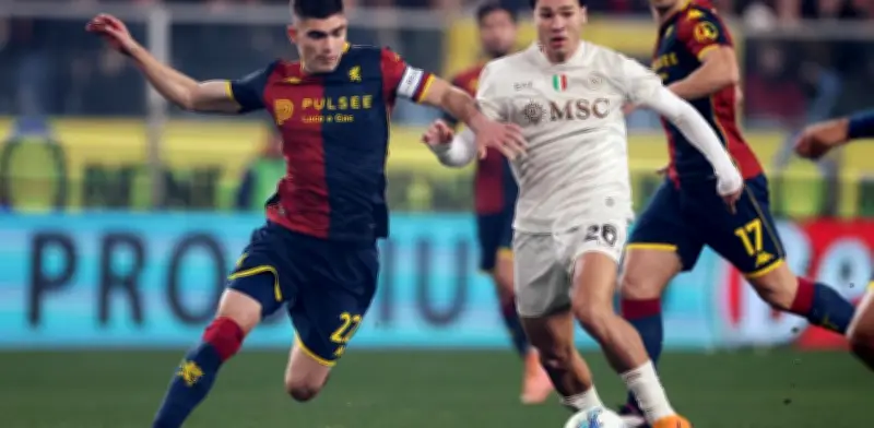Genoa y Johan Vásquez sufren derrota agonizante ante Napoli en el 90+5'