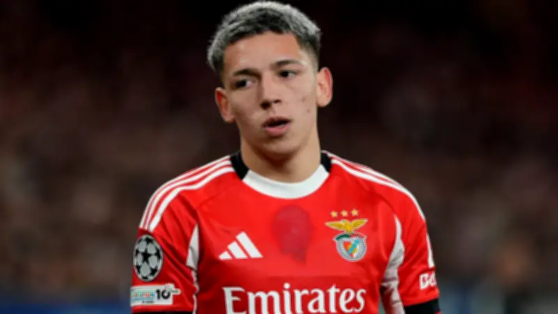 Gianluca Prestianni, la joven promesa argentina envuelta en polémica por presunto insulto racista a Vinícius