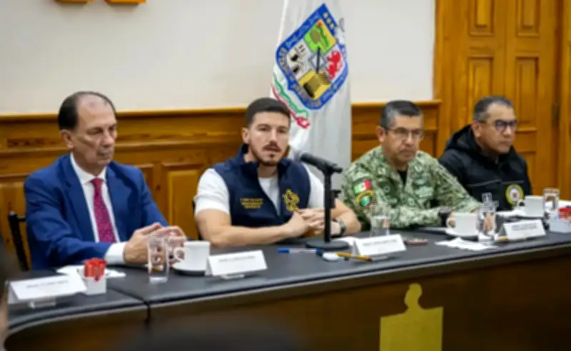Gobernador de Nuevo León instala Mesa de Seguridad para Mundial 2026 con despliegue federal