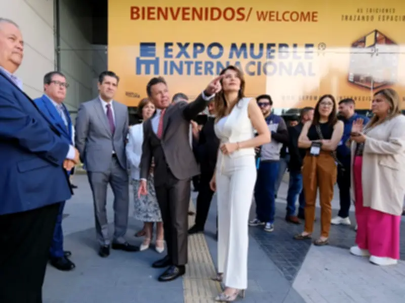 Gobernador Lemus inaugura Expo Mueble Internacional 2026 en Jalisco con proyección de 72 mil visitantes