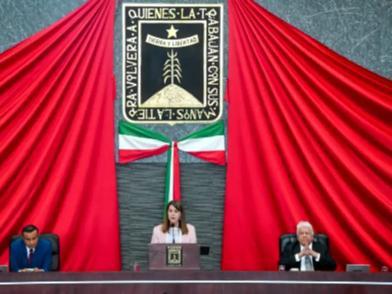 Gobernadora de Morelos presenta Primer Informe destacando orden administrativo y seguridad