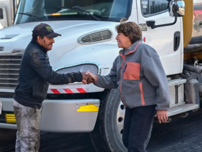 Gobernadora supervisa avance del 52% en reconstrucción del Periférico Norte