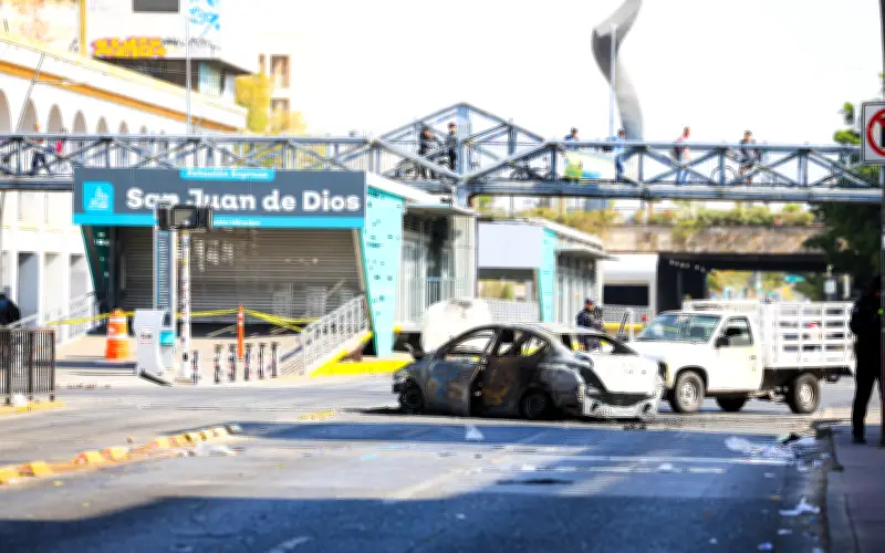 Gobierno Federal reporta 65 bloqueos en Jalisco tras operativo contra 'El Mencho'