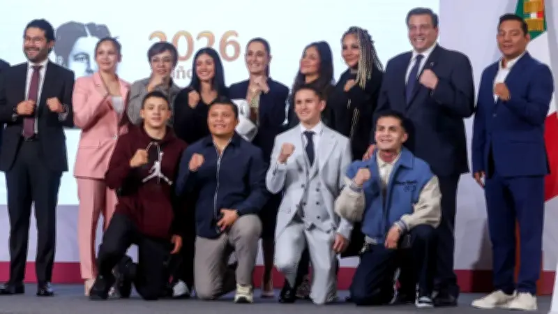 Gobierno lanza 'Boxeando por la Paz': 9 mil pesos mensuales a boxeadores y clases gratis a 100 mil jóvenes