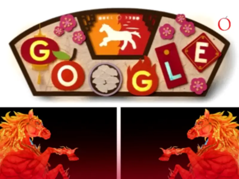 Google celebra el Año Nuevo Chino 2026 con Doodle especial del Caballo
