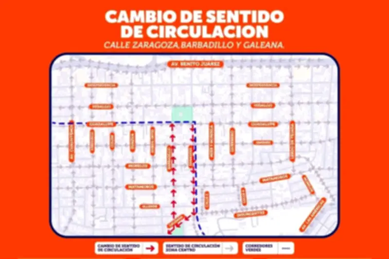 Guadalupe Implementa Cambios en Sentido de Calles para Mejorar Tráfico