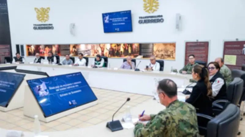 Guerrero fortalece coordinación con Protección Civil para proteger a la población