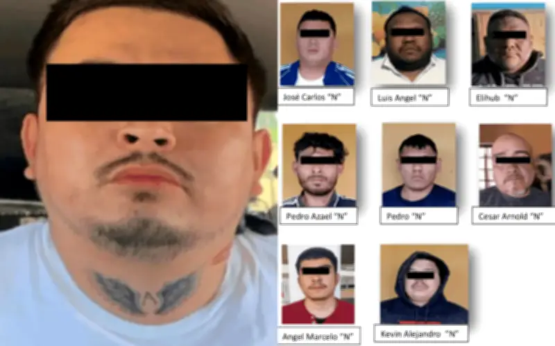 Harfuch anuncia detención de nueve miembros del Cártel del Golfo en operativo en Tamaulipas