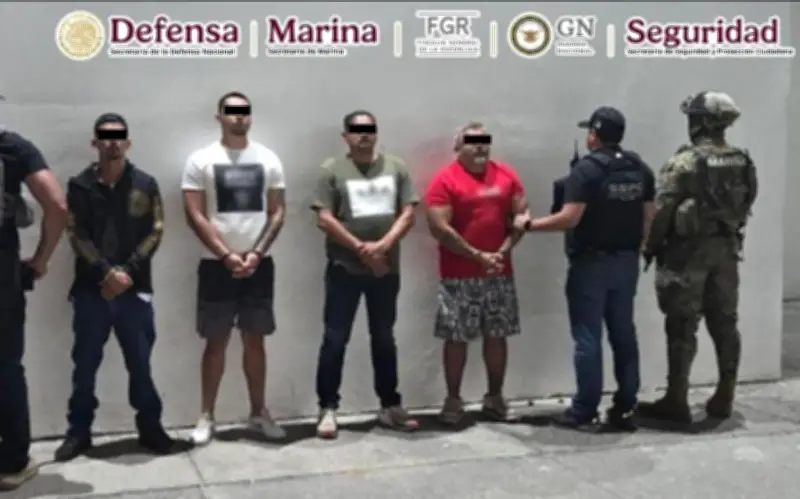 Harfuch reporta captura de cuatro reos fugados en Puerto Vallarta tras operativo de Semar