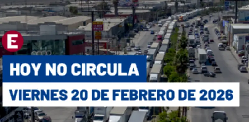 Hoy No Circula del 20 de febrero: restricciones y multas en CDMX y Edomex