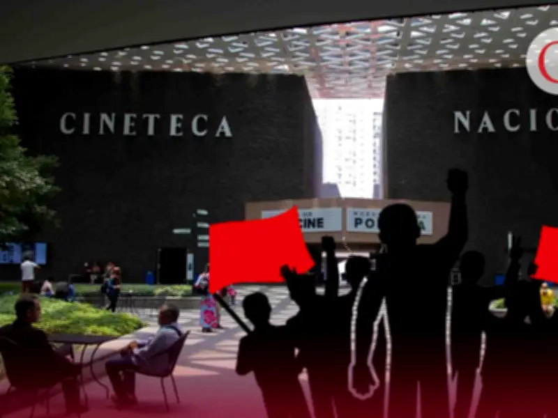 Huelga en Cineteca Nacional: Empleados exigen mejores condiciones laborales