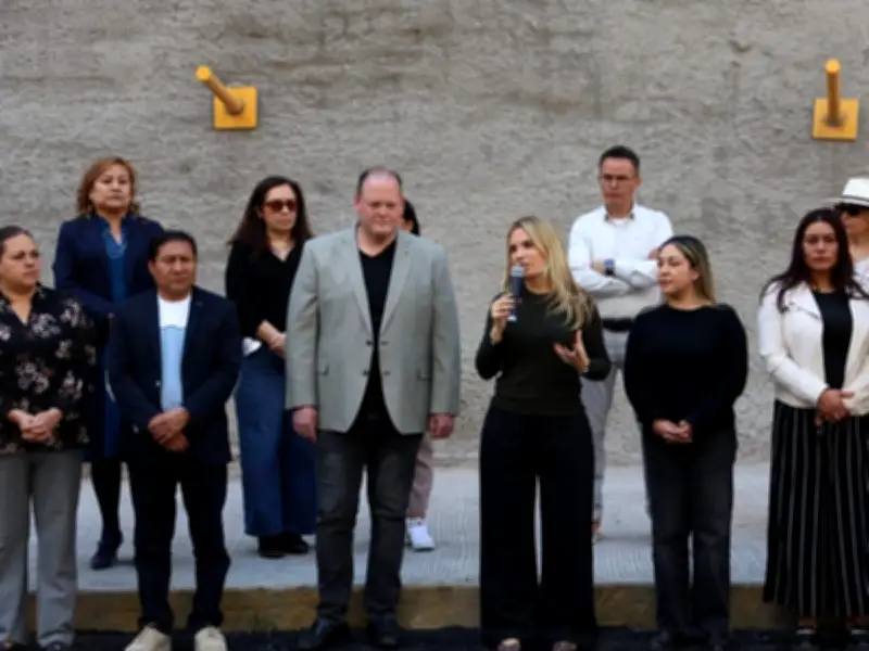 Huixquilucan culmina estabilización de talud en Magnocentro para prevenir deslaves