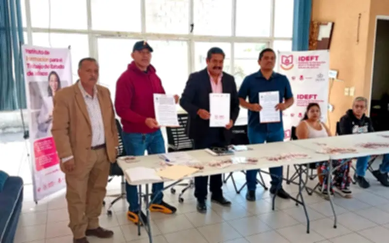 IDEFT Jalisco firma convenios para fortalecer capacitación laboral en comunidades y empresas