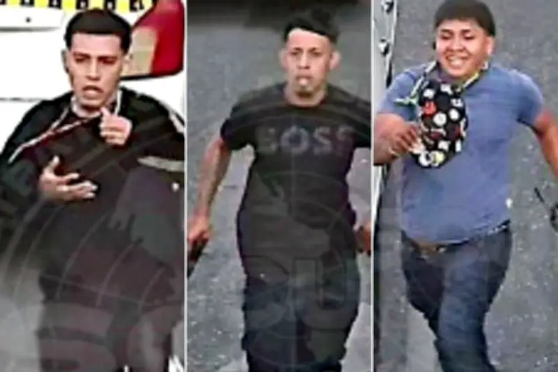 Identifican a tres presuntos responsables de la balacera en el centro de Monterrey