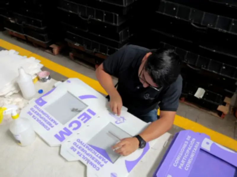 IECM reacondicionará 37,700 materiales para elecciones vecinales y consultas 2026