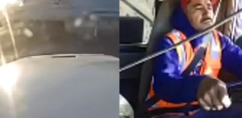 Impactante video desde cabina capta brutal choque de tráiler en Irapuato
