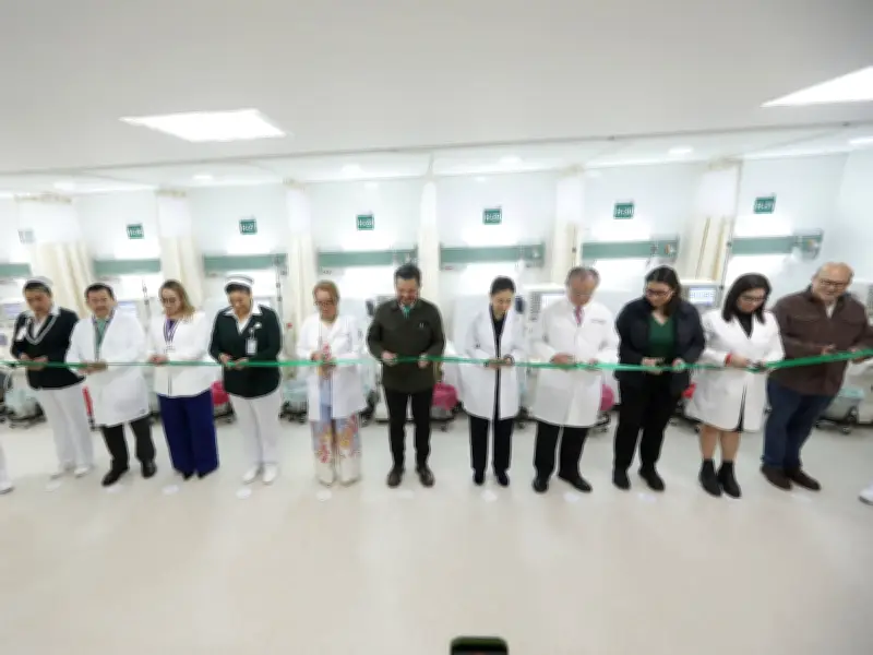 IMSS inaugura moderna sala de hemodiálisis en Tlatelolco con capacidad para 360 pacientes