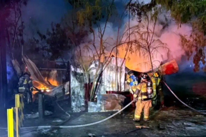 Incendio en Vulcanizadora de San Nicolás Genera Alerta y Evacuaciones