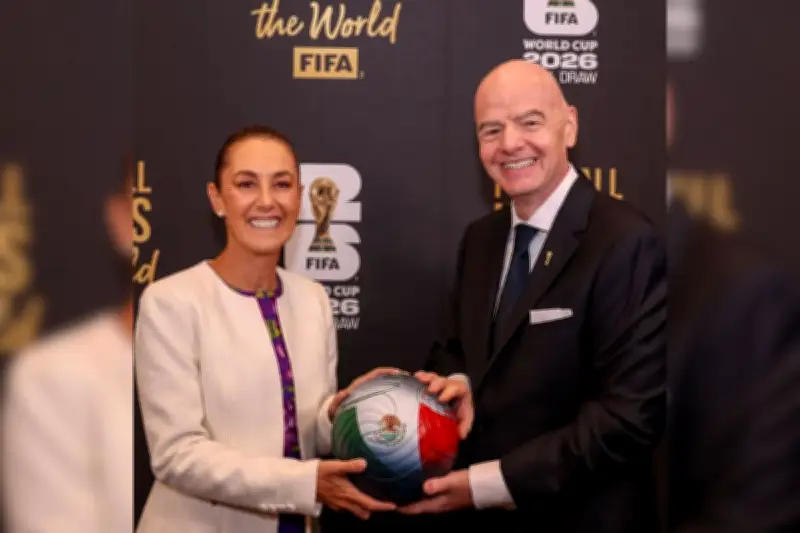 Infantino reitera a Sheinbaum el compromiso de México con el Mundial 2026
