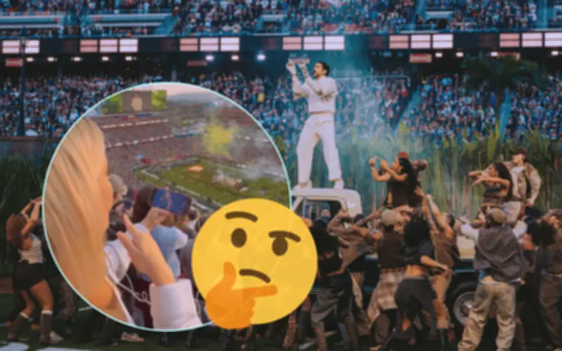 Influencer Amanda Vance genera polémica al ignorar show de Bad Bunny en el Super Bowl
