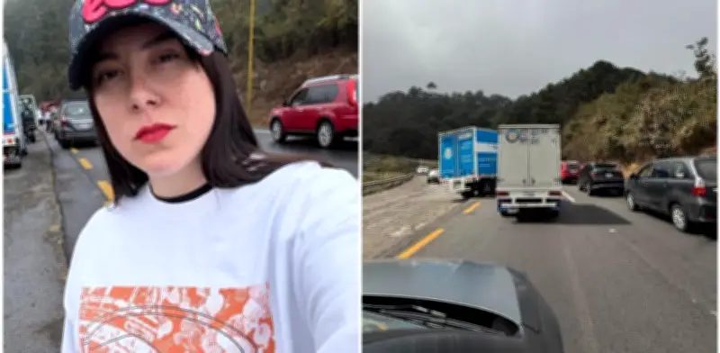 Influencer Conder criticada por quejarse de bloqueos tras operativo contra 'El Mencho'