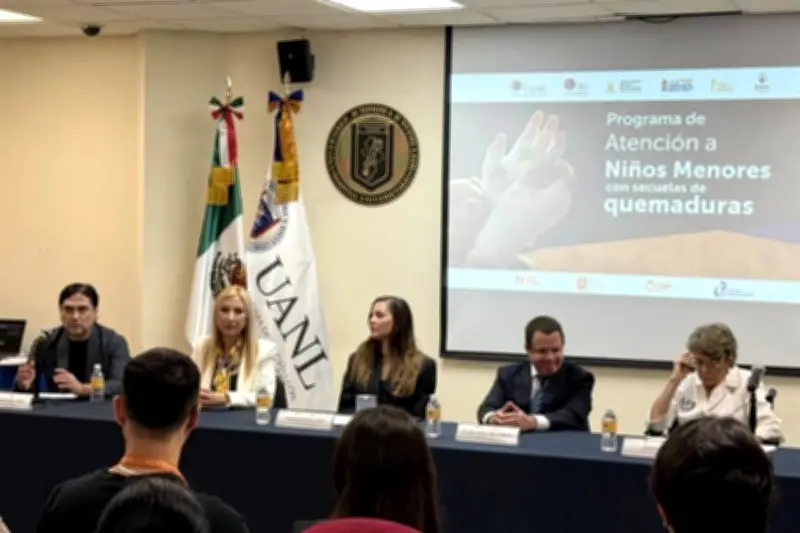 Inicia programa de apoyo integral para niños con secuelas de quemaduras en México