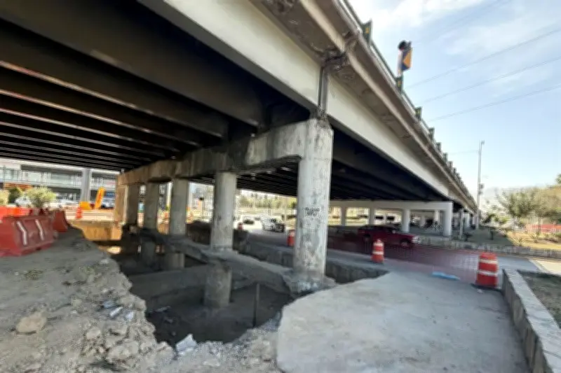 Inician Obras de Refuerzo en el Puente Gonzalitos de Monterrey