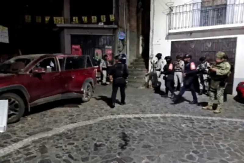 Intensa Balacera en Taxco deja un Muerto y Dos Heridos; Desatan Caos