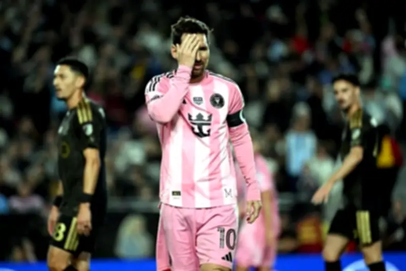 Inter de Miami de Messi sufre contundente goleada 3-0 ante LAFC en MLS