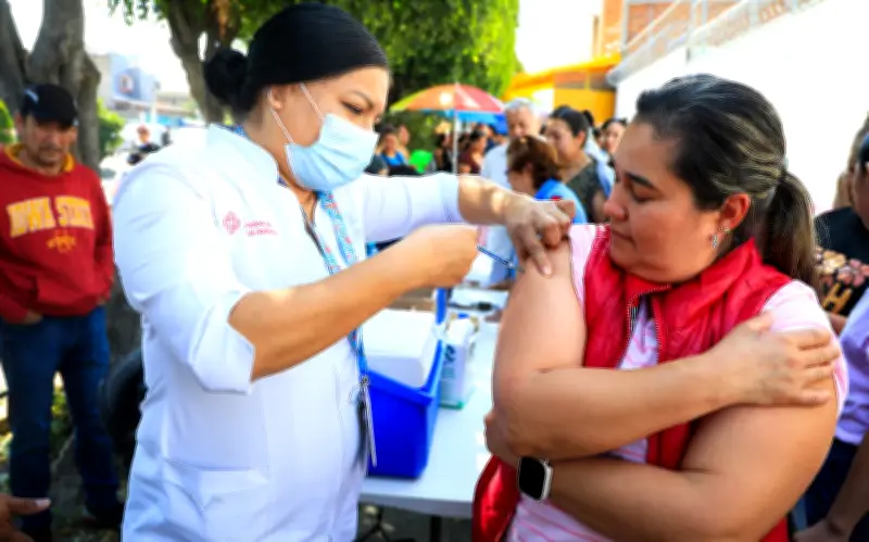 Jalisco avanza en vacunación contra sarampión; Lemus prevé descenso de casos en marzo