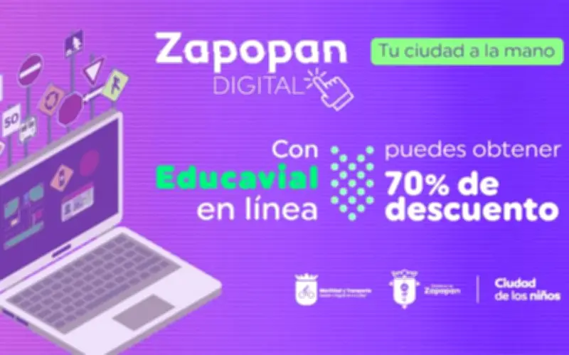 Jalisco: Descuentos de hasta 80% en multas Clave V con cursos de sensibilización vial