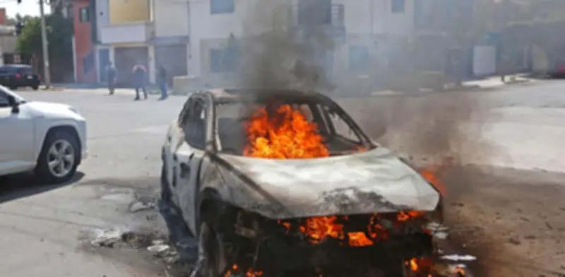 Jalisco registra 7 bloqueos carreteros tras operativo contra El Mencho