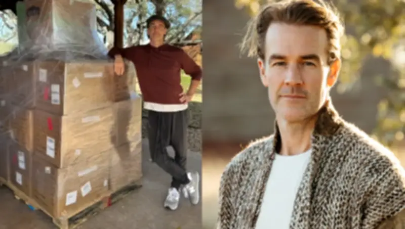 James Van Der Beek subastó sus tesoros para pagar tratamiento contra cáncer antes de morir