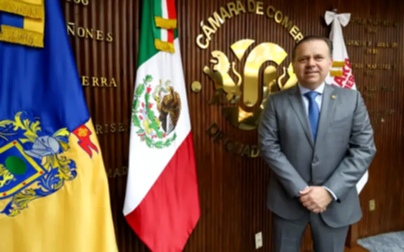 Javier Arroyo Navarro es reelecto para liderar la Cámara de Comercio de Guadalajara por tercer año