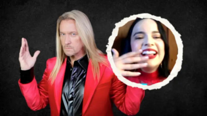 Javier Ceriani abandona su programa en vivo tras descubrir que su invitada era una falsa Ángela Aguilar