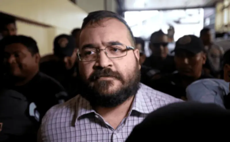 Javier Duarte recibe prisión preventiva justificada por desvío de fondos