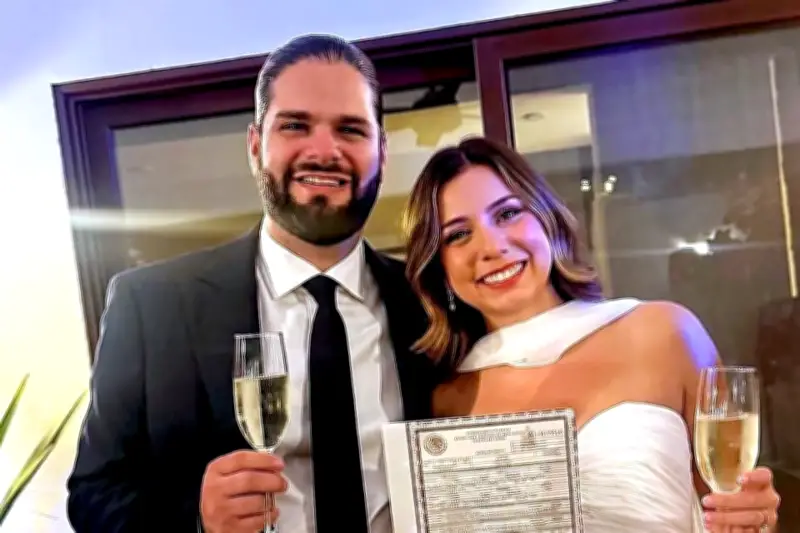 Jessica Fernández y Farid Dieck Celebran su Boda en una Ceremonia Íntima