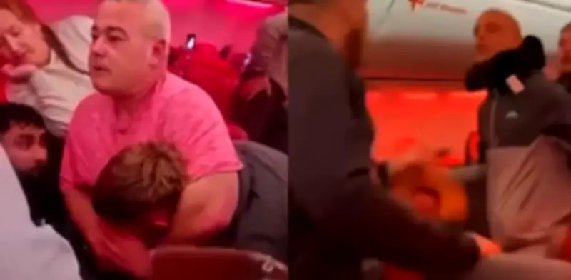 Jet2 desvía vuelo a Bruselas tras pelea violenta; pasajeros ebrios reciben veto vitalicio