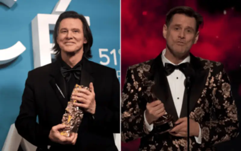 Jim Carrey desconcierta con su cambio físico en los Premios César