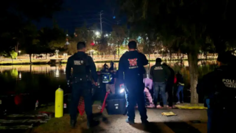 Joven muere ahogado en lago de Zacatecas tras aceptar reto de amigos en parque La Encantada