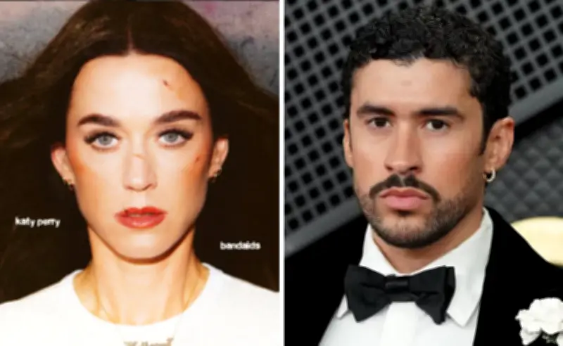 Katy Perry respalda a Bad Bunny ante polémica por show en Super Bowl LX